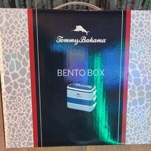 TOMMY BAHAMA Island Life Style JAPANESE STYLE BENTO BOX Cooler Hot Bag NEW